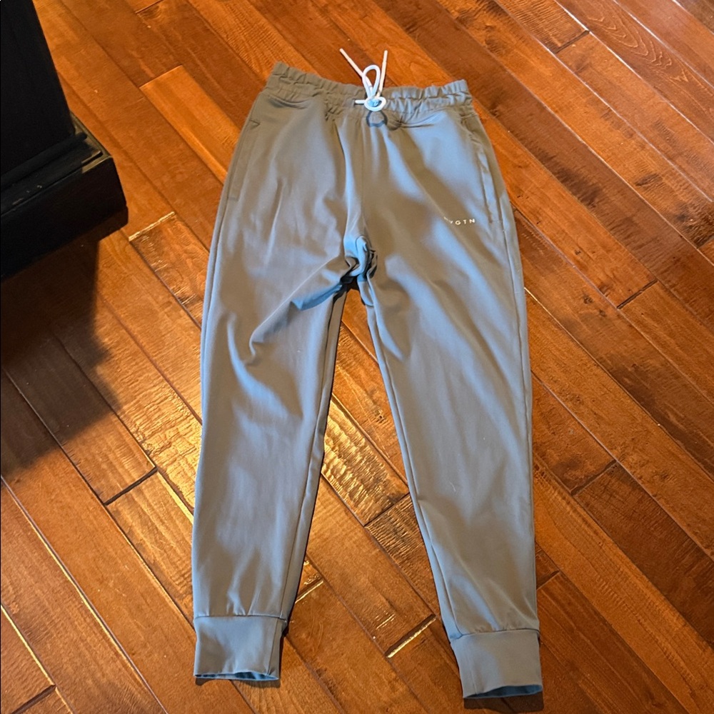 NVGTN Women’s Large Gray Jogger Pants - Performance Drawstring Waist